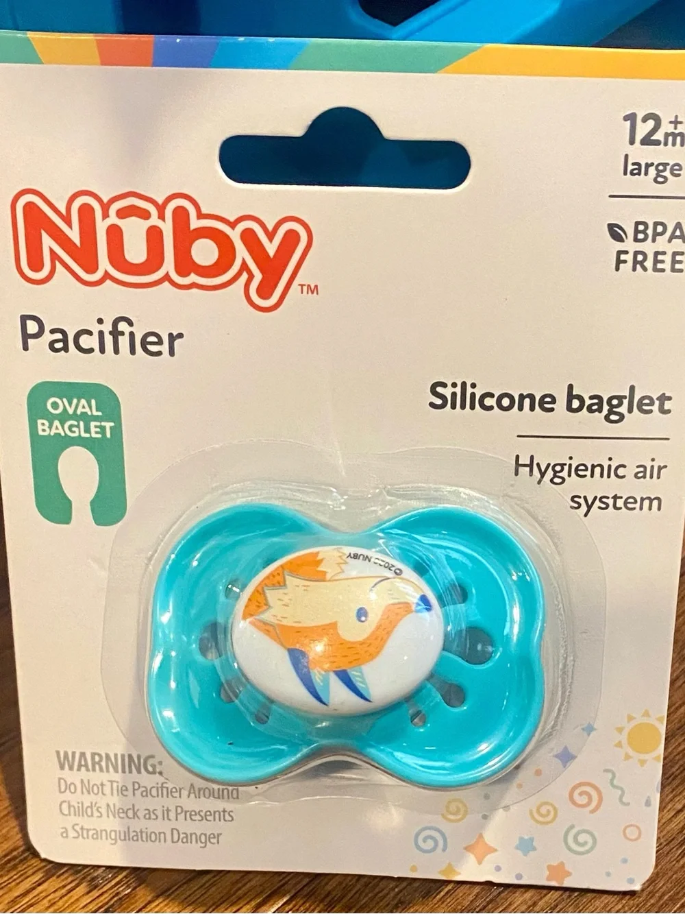 Three New Nuby Silicone Pacifier -‎ 12+ Months